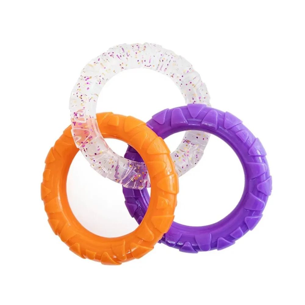 Rubber Hollow Ball Dog Chew Toy 12