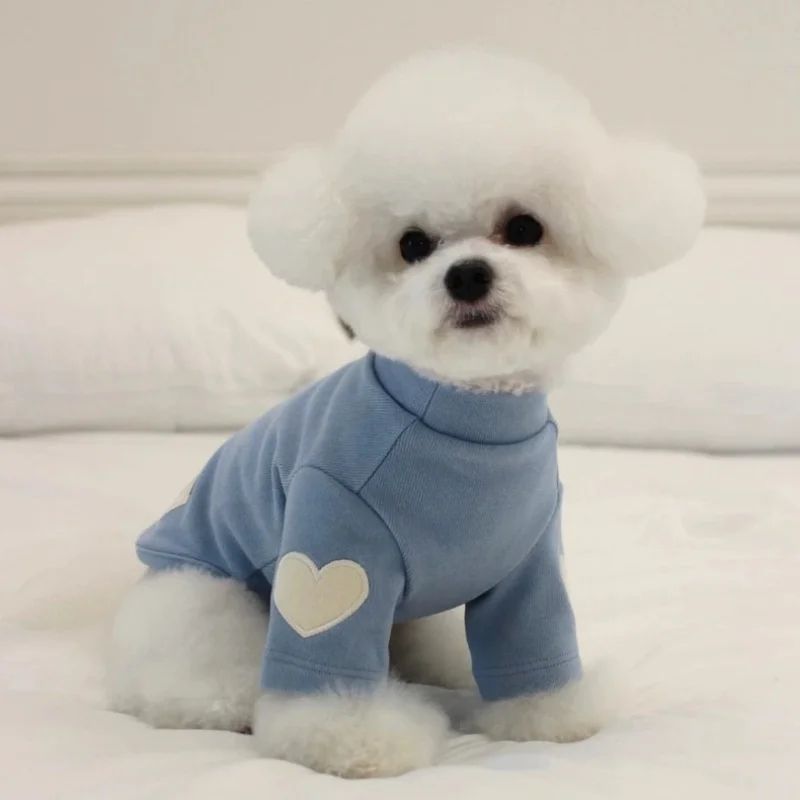 Winter Love Bear Pet Hoodie For Dogs And Cats 7
