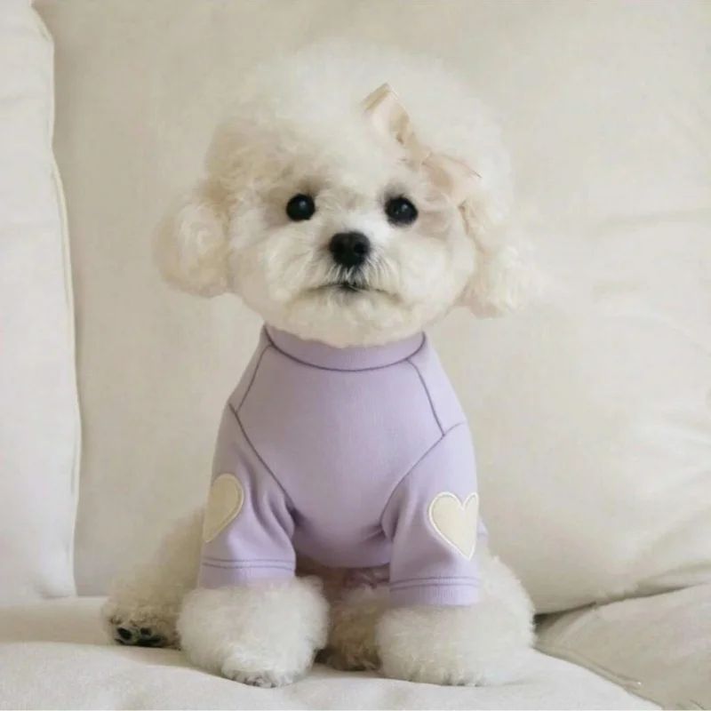 Winter Love Bear Pet Hoodie For Dogs And Cats 9