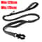 Heavy Duty Reflective Bungee Dog Leash With Seatbelt 9