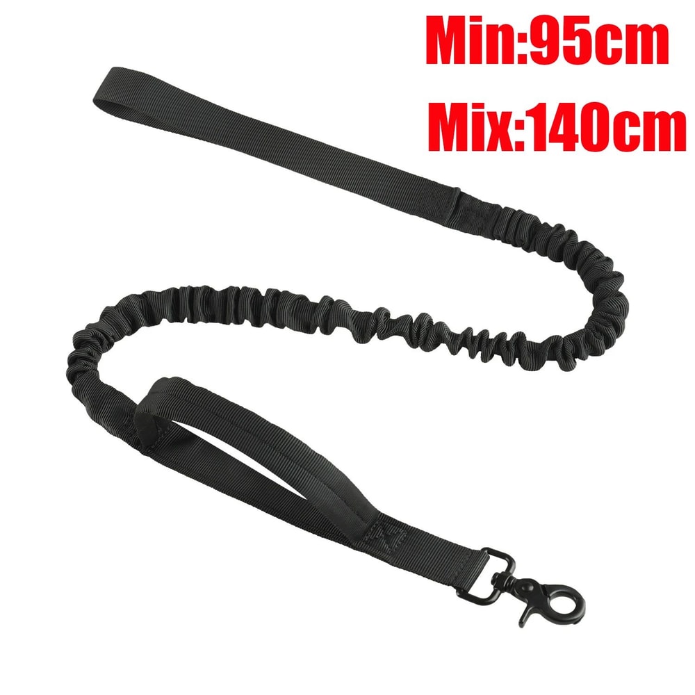 Heavy Duty Reflective Bungee Dog Leash With Seatbelt 12