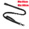 Heavy Duty Reflective Bungee Dog Leash With Seatbelt 12