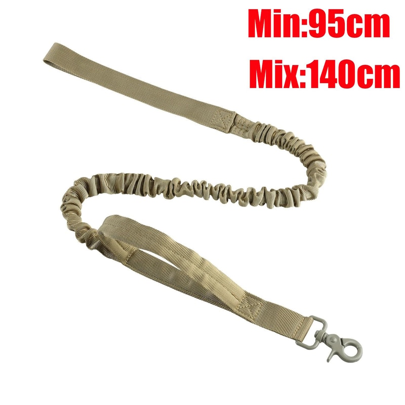 Heavy Duty Reflective Bungee Dog Leash With Seatbelt 13