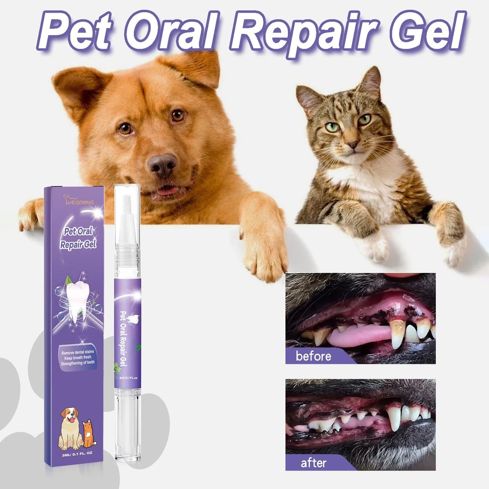 Pet Dental Care Gel Pen For Dogs And Cats 2