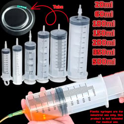 multi functional large capacity feeding syringe with hose