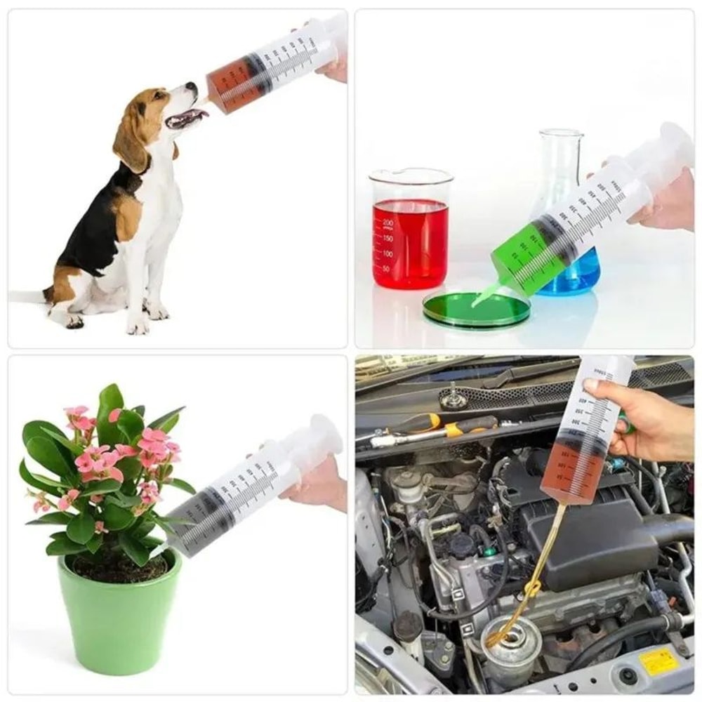 Multi Functional Large Capacity Feeding Syringe With Hose 5