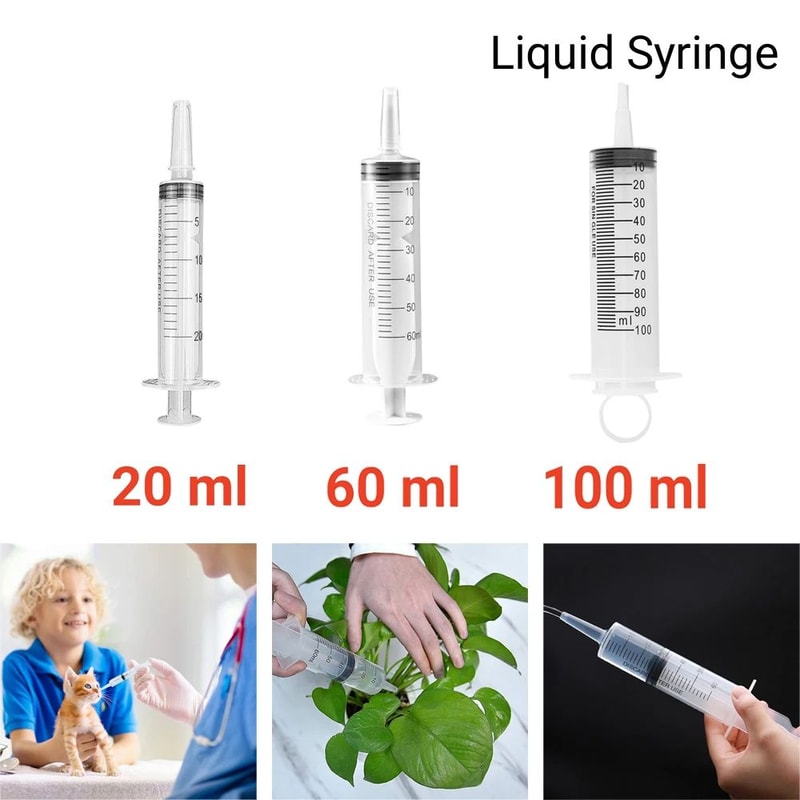 Multi Functional Large Capacity Feeding Syringe With Hose 10