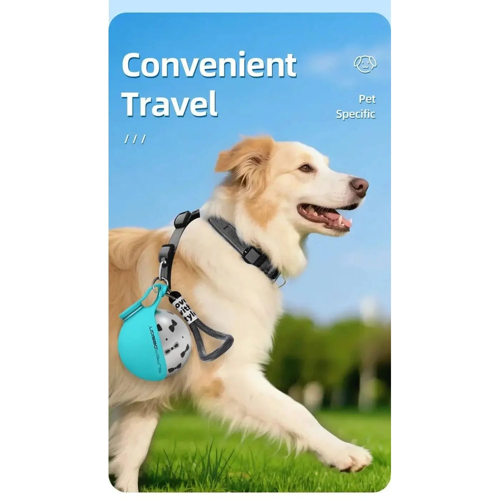 Portable Stainless Steel Dog Water Bottle With Foldable Cup 8