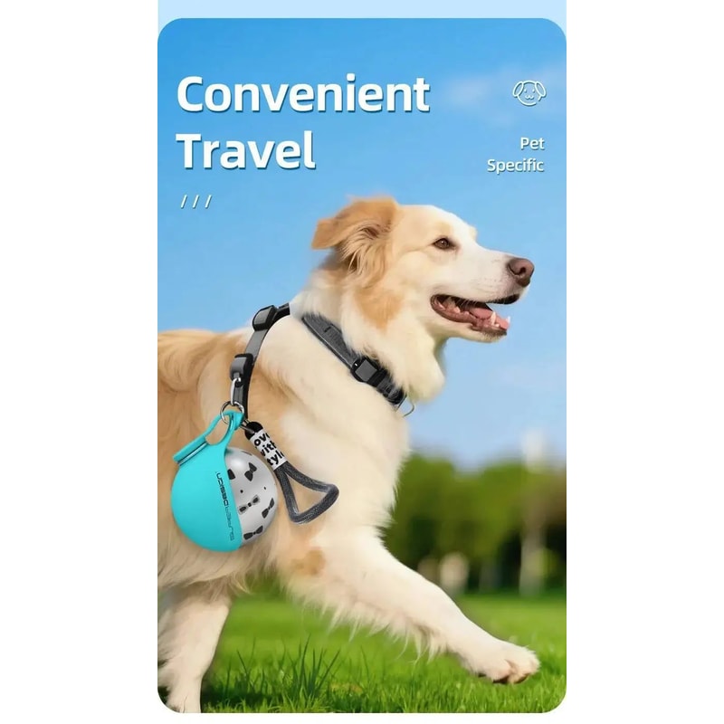 Portable Stainless Steel Dog Water Bottle With Foldable Cup 8