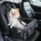 Foldable Dog Car Seat Hammock With Safety Harness 0