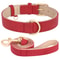 Soft Padded PU Leather Dog Collar And Leash Set 12