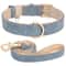 Soft Padded PU Leather Dog Collar And Leash Set 13