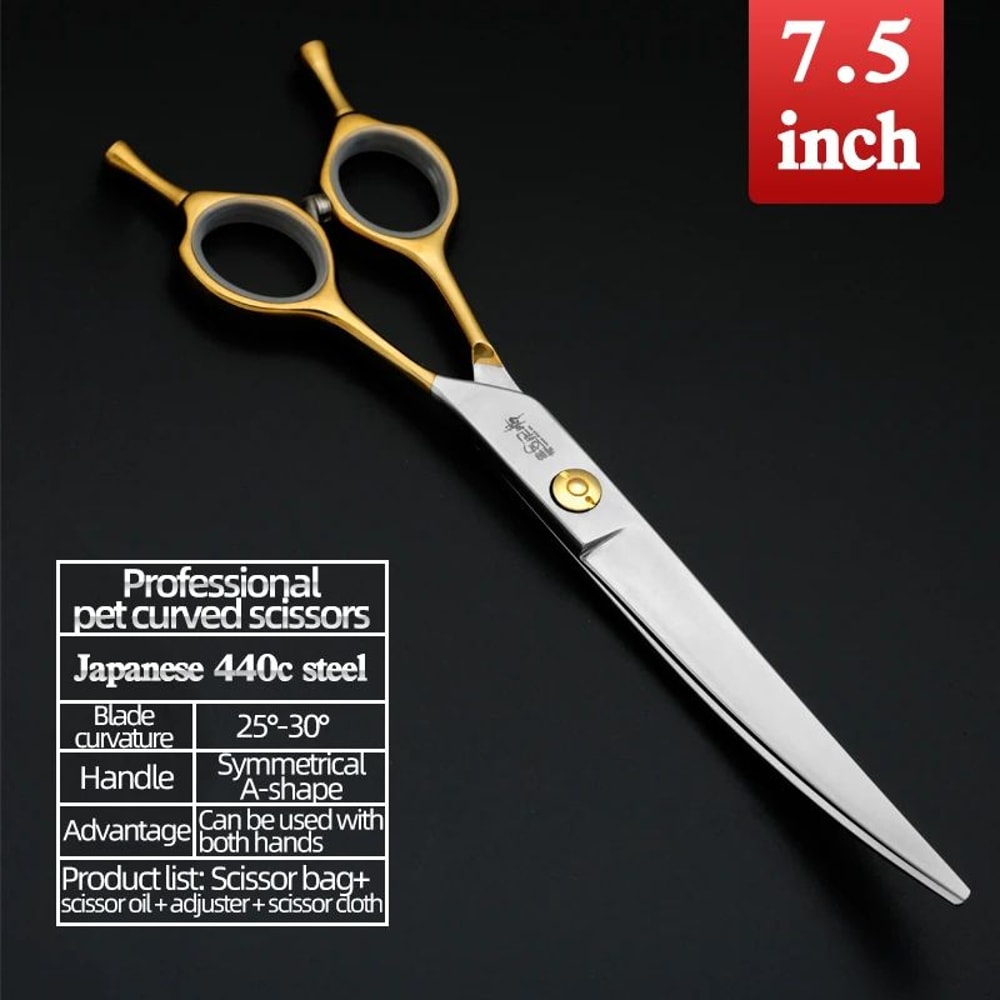 Professional Sakura Dance Pet Grooming Scissors Set 12
