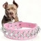 Adjustable PU Leather Spike Pet Collar 8