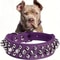 Adjustable PU Leather Spike Pet Collar 9