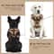 Luxury Chocolate Adjustable No Pull Dog Harness 6