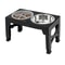 Adjustable Elevated Dog Feeder With Stainless Steel Bowls 10