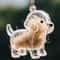 Cute Pet Hair Storage Keychain Pendant Set 2