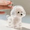 Cute Pet Hair Storage Keychain Pendant Set 7