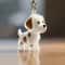 Cute Pet Hair Storage Keychain Pendant Set 8