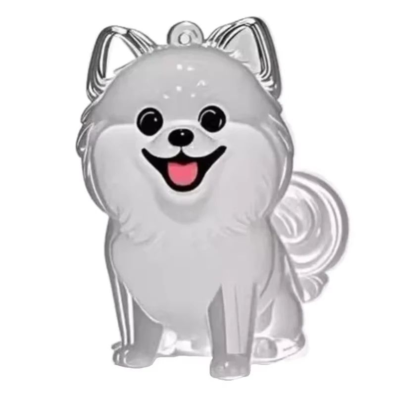 Cute Pet Hair Storage Keychain Pendant Set 18