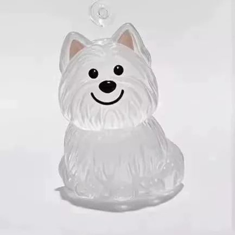 Cute Pet Hair Storage Keychain Pendant Set 19