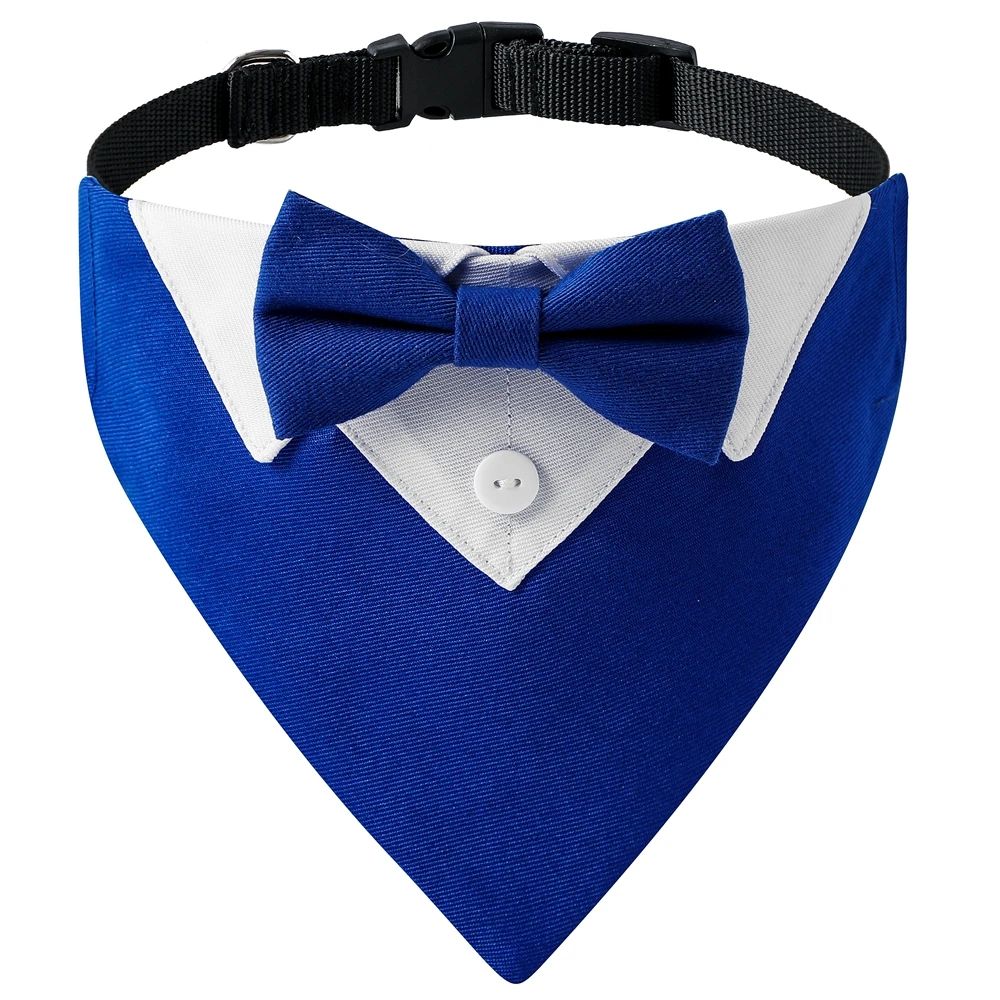 Formal Bow Tie Dog Collar Bandana 8