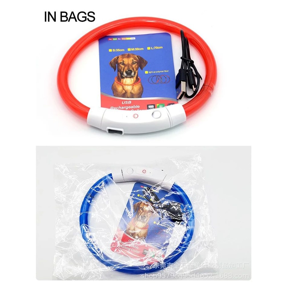 LED Glowing Dog Safety Collar 9