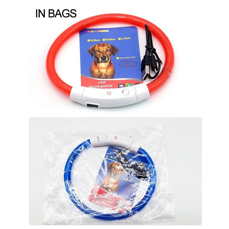 LED Glowing Dog Safety Collar 9