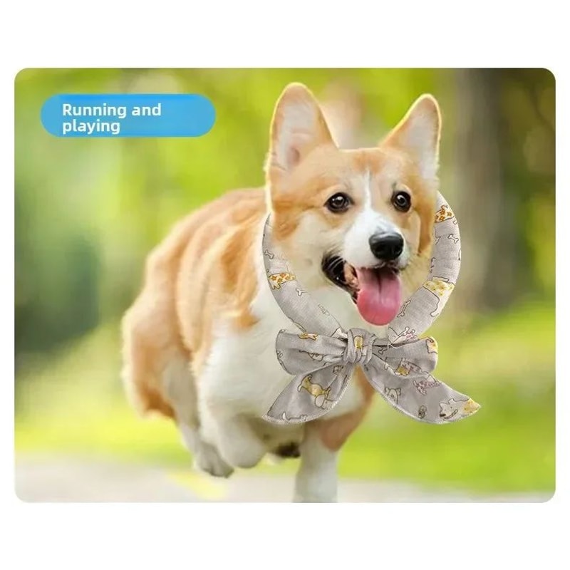 Summer Pet Cooling Scarf Ice Collar 10