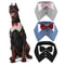 Formal Dog Tuxedo Bandana Bowtie Collar 6