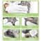 Pet Dry Cleaning Gloves Hair Removal Wipes 5