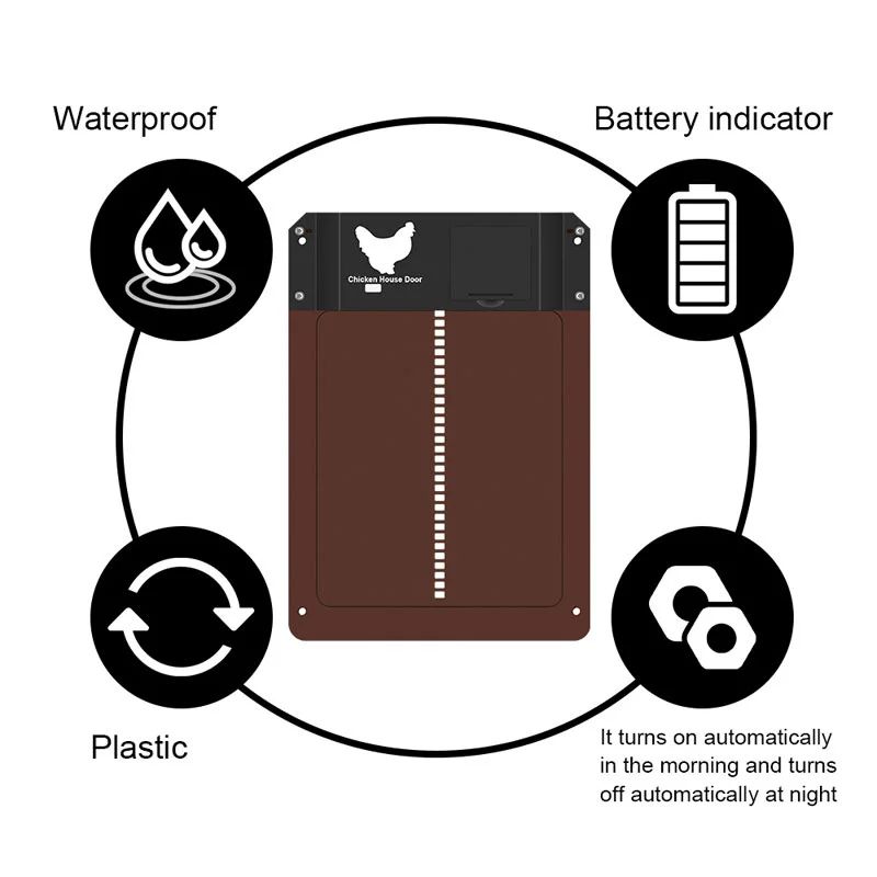 Automatic Chicken Coop Door With Light Sensor 11
