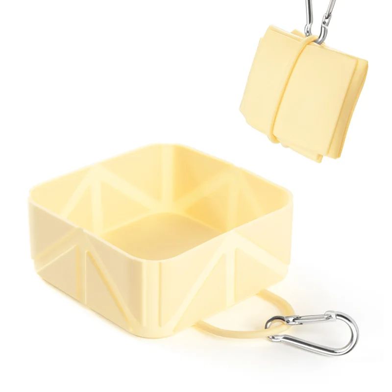 Portable Silicone Collapsible Pet Travel Bowl 7
