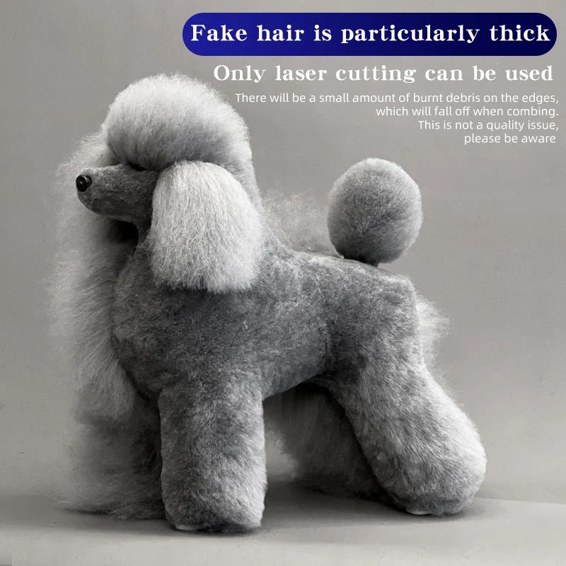 Realistic Poodle Grooming Practice Dog Model 3