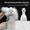Realistic Poodle Grooming Practice Dog Model 4