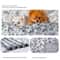 Soft Fluffy Paw Print Pet Blanket Set 3
