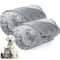Soft Fluffy Paw Print Pet Blanket Set 6