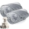 Soft Fluffy Paw Print Pet Blanket Set 6