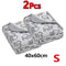 Soft Fluffy Paw Print Pet Blanket Set 14