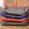 Waterproof Soft Square Dog Bed For Large Pets 0