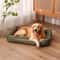 Waterproof Soft Square Dog Bed For Large Pets 3