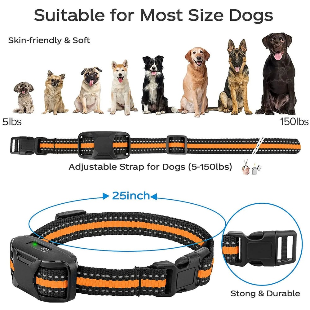 Waterproof Remote Dog Training Collar With Vibration 3