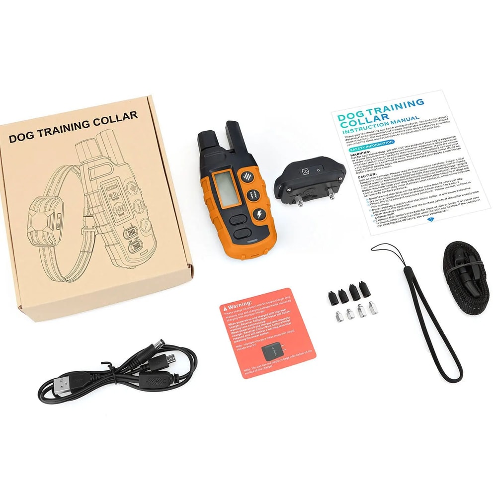 Waterproof Remote Dog Training Collar With Vibration 7