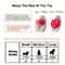 Bite Resistant Treat Dispensing Dog Toy Ball 1