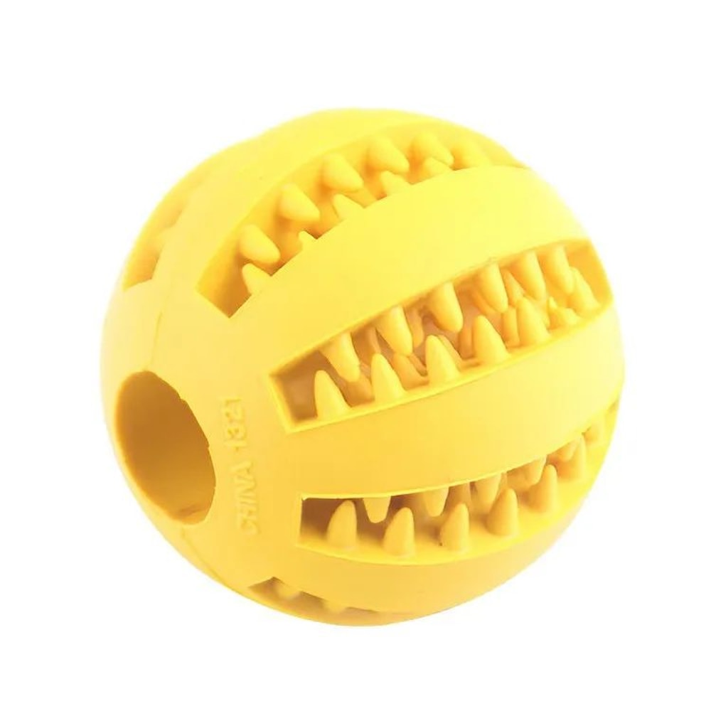 Bite Resistant Treat Dispensing Dog Toy Ball 9