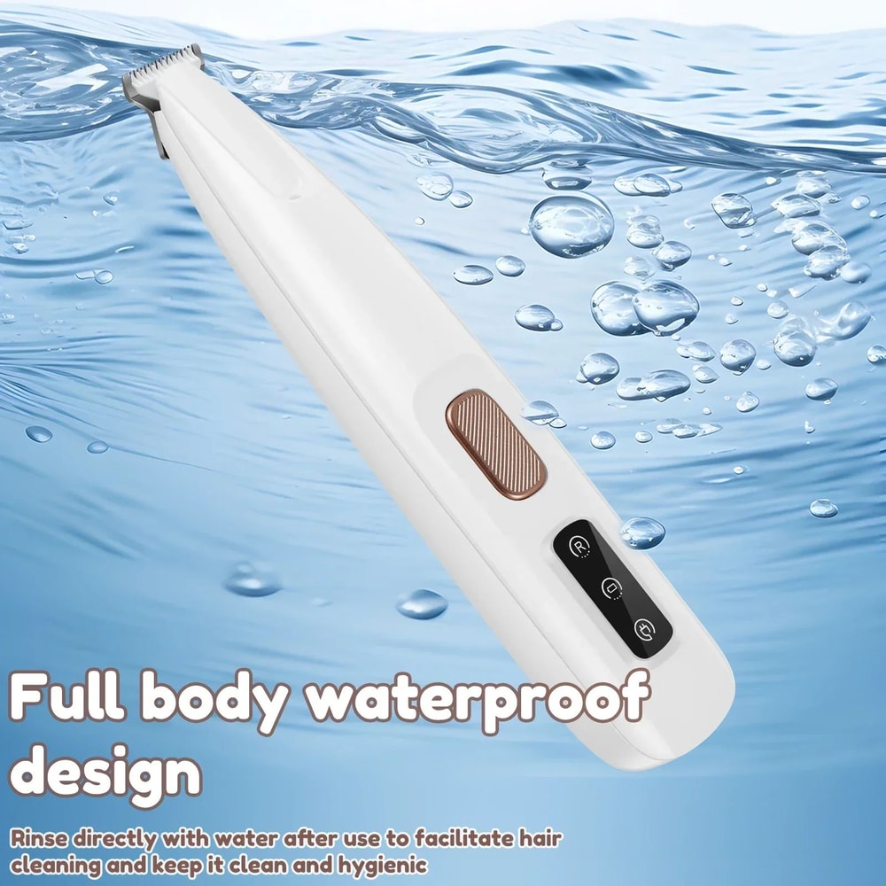 Waterproof Dog Paw Trimmer With LED Light Display 5