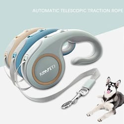 automatic retractable dog leash for small and medium dogs