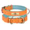 Personalized PU Leather Dog Collar With Engraved Nameplate 6