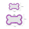 Custom Double Sided Glitter Pet ID Tag 3